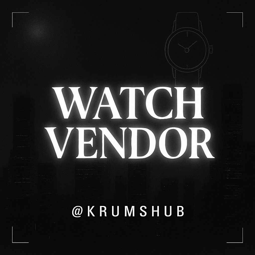 Watch Vendor