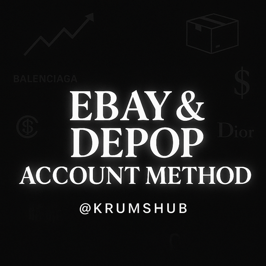 eBay/Depop Multiple Account Method